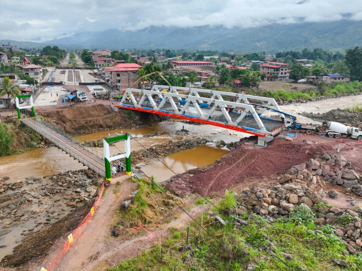 Puente Noruega será entregado este año tras 45 años de espera