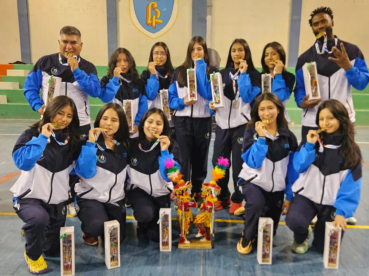 Huancayo: colegio Gelicich clasifica invicto a la etapa nacional de los Juegos Escolares