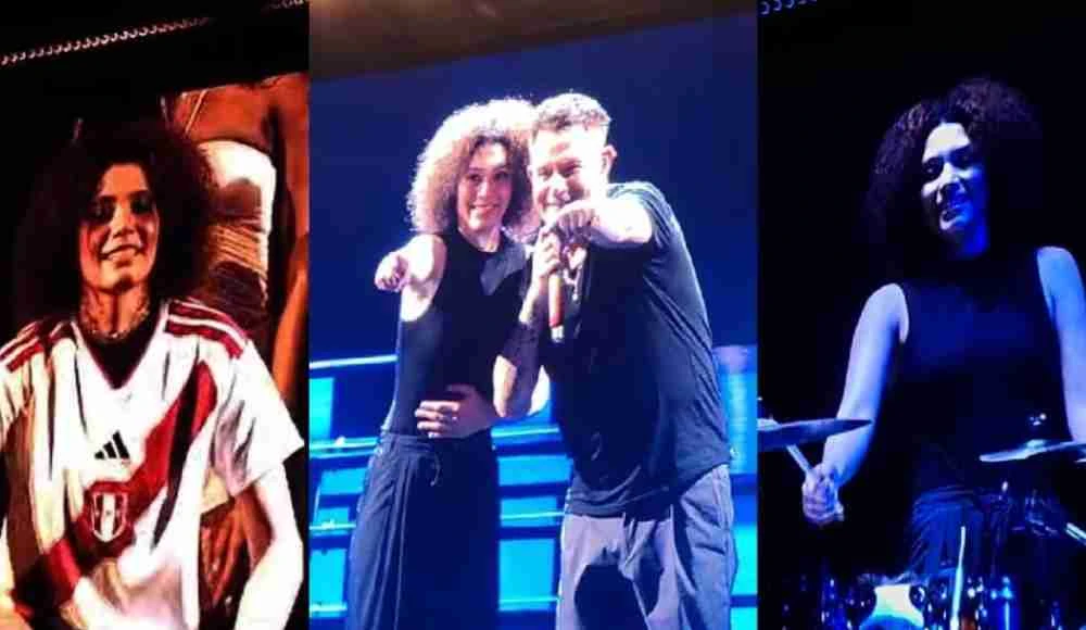 Alejandro Sanz aplaude a Gisella Giurfa en Lima