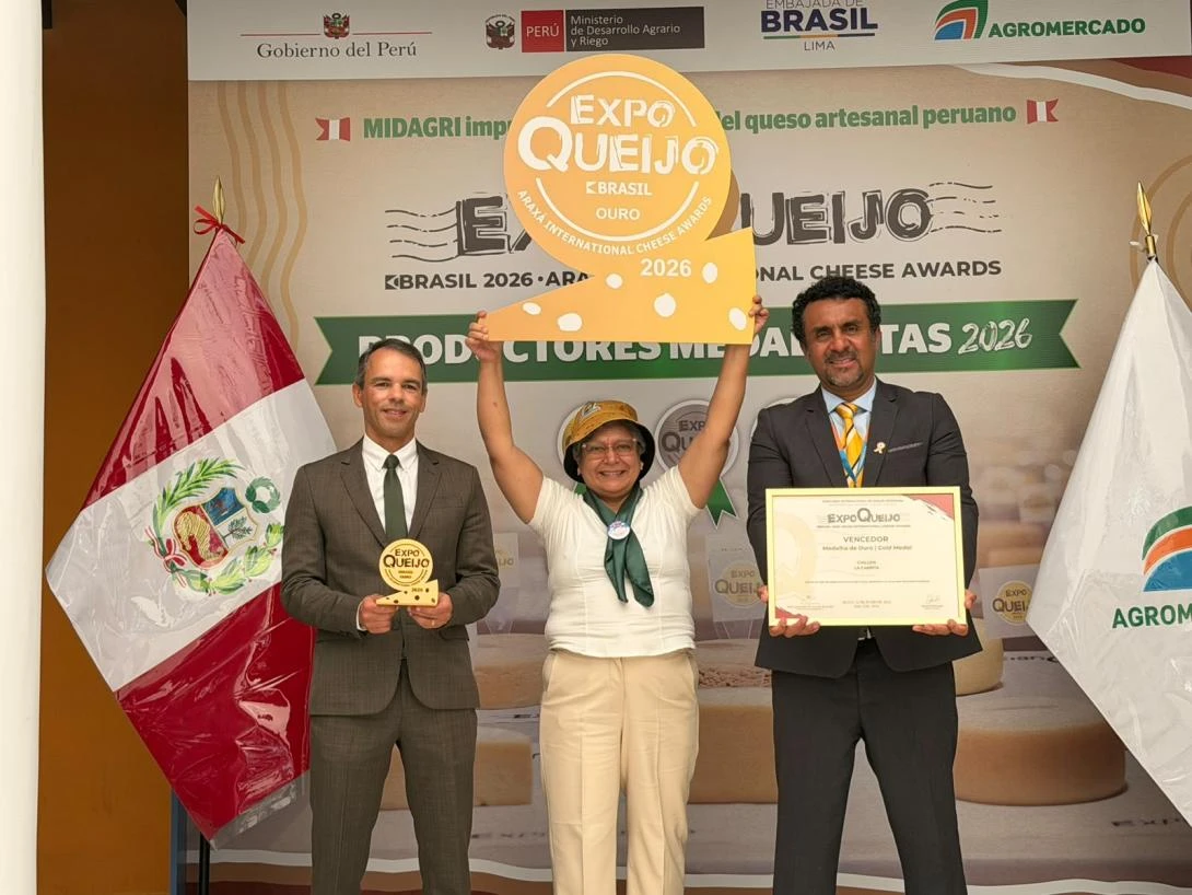 Chillón conquista oro y enaltece la quesería peruana