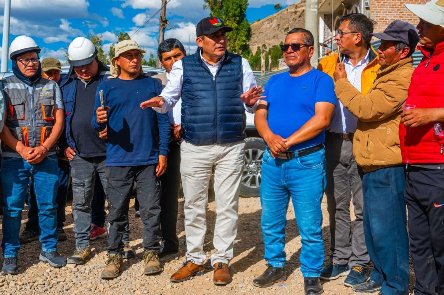 Carretera Chupaca-Concepción avanza al 40 %