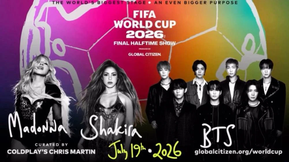 Madonna, Shakira y BTS harán historia en el medio tiempo de la final del Mundial 2026