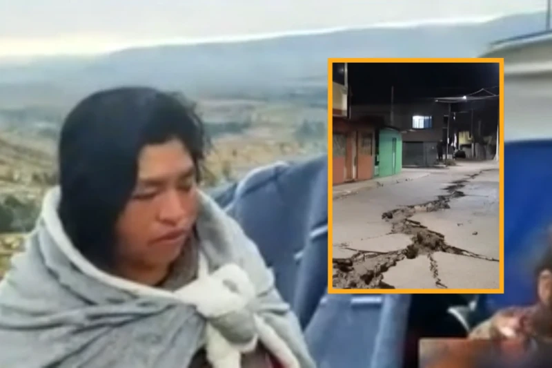 Sismo en Junín: drama y frío golpean a damnificados