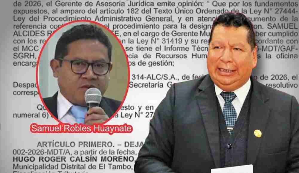 Alcalde tambino nombra gerente con pasado polémico