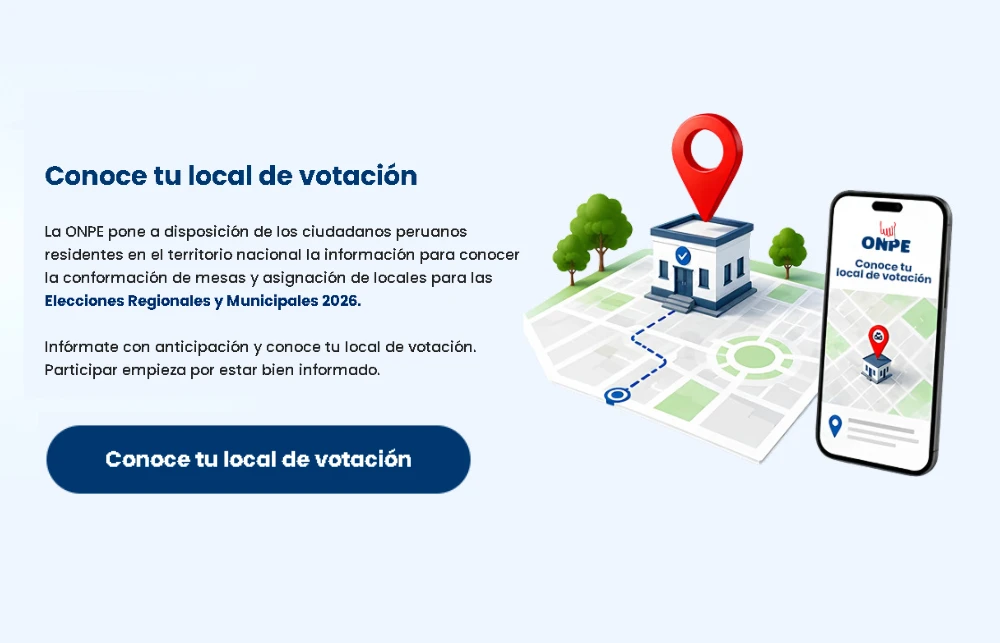 Conoce tu local de votación
