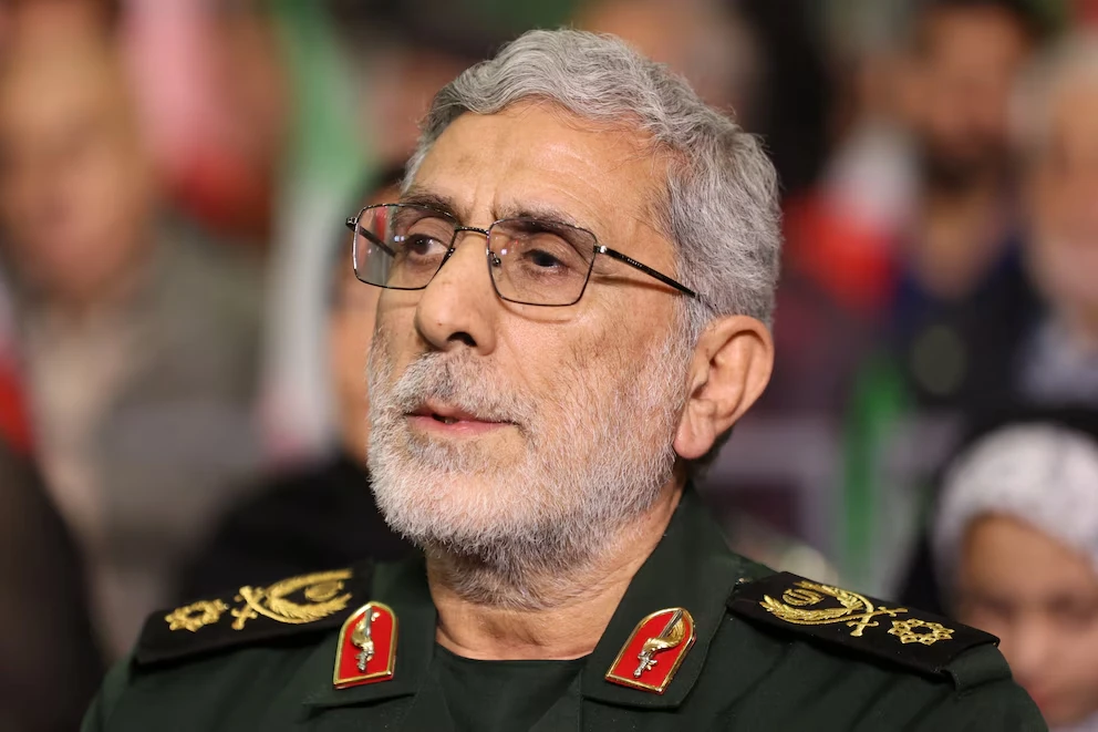 Ejecución secreta de Esmail Qaani en Teherán