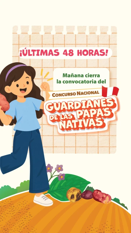 Últimas horas para participar en concurso de papas nativas