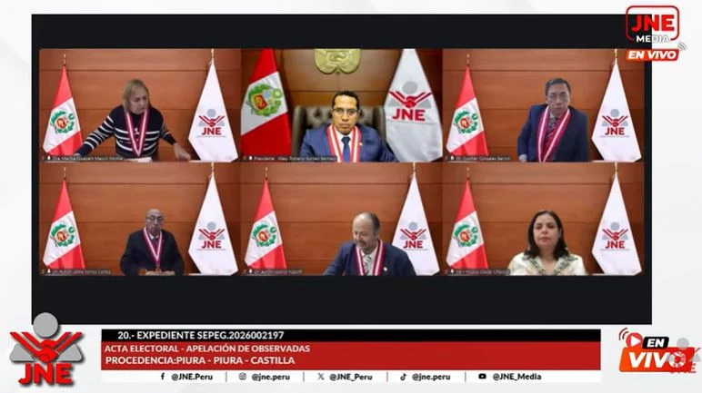 JNE rechaza 24 apelaciones de Juntos por el Perú